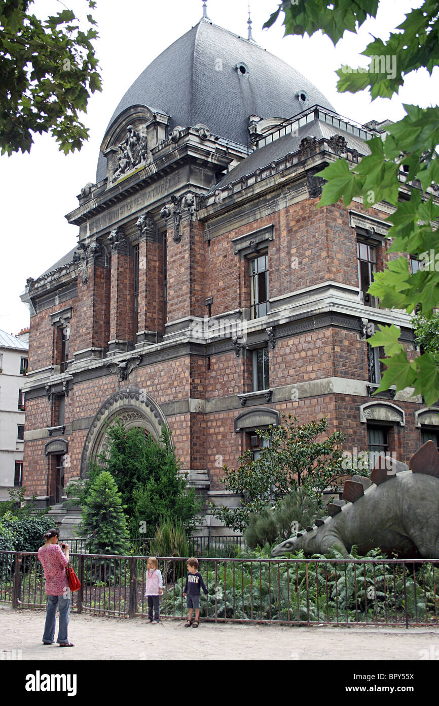 Paläontologischen Museum, Paris, im Jardin des Plantes. Stockfoto