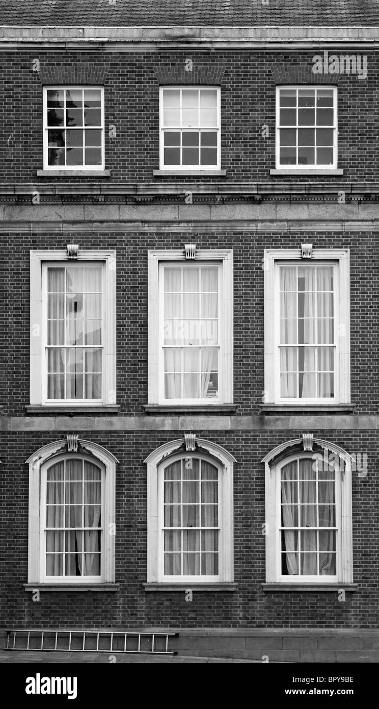 Klassische irische Regierungsgebäude in Dublin Castle Stockfoto