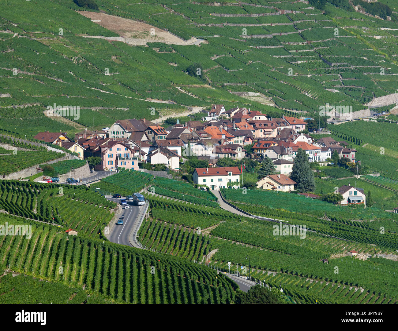 Epesses lake geneva switzerland Fotos und Bildmaterial in hoher
