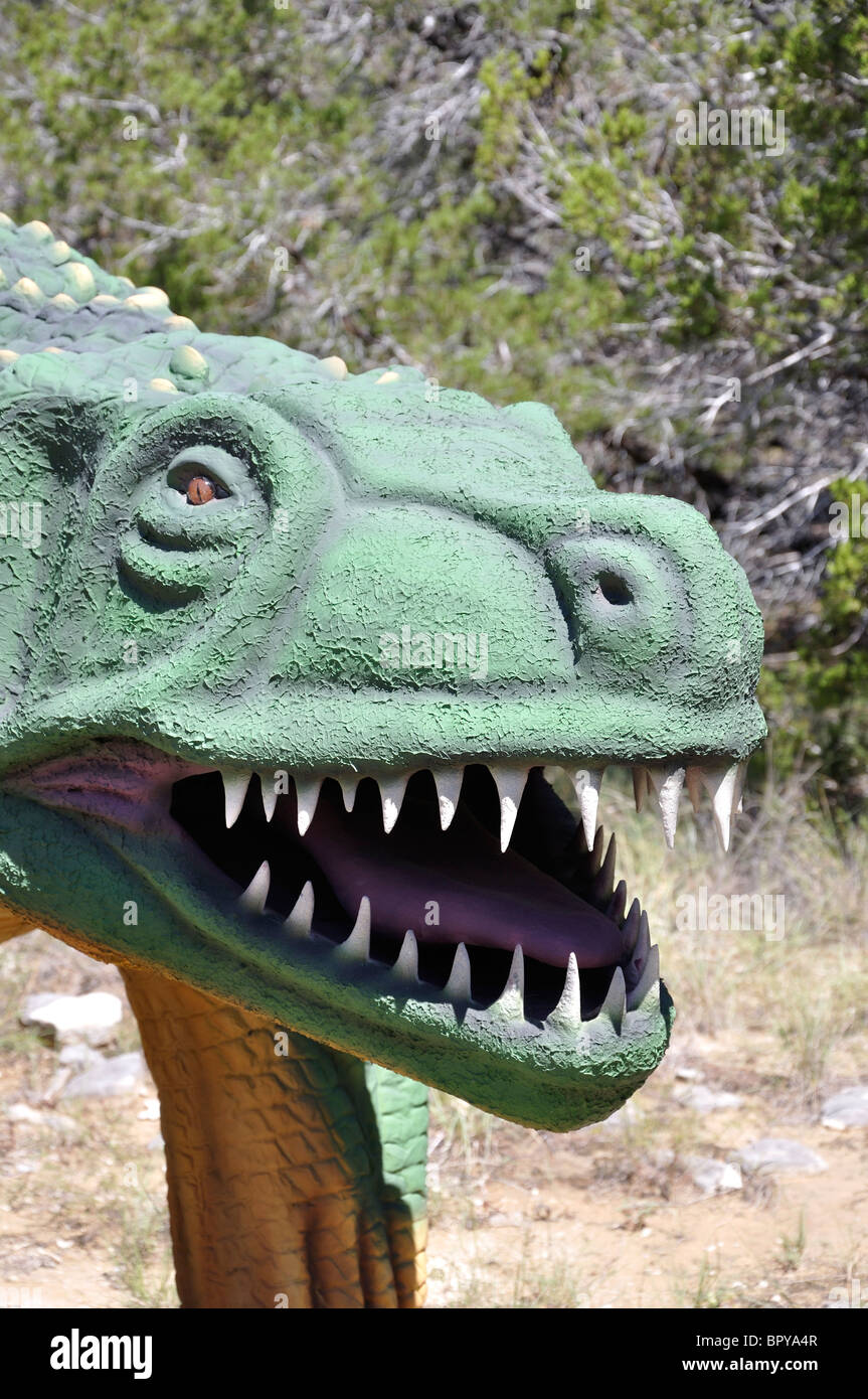 Saurosuchus, Dinosaur World, Glen Rose, Texas, USA Stockfoto