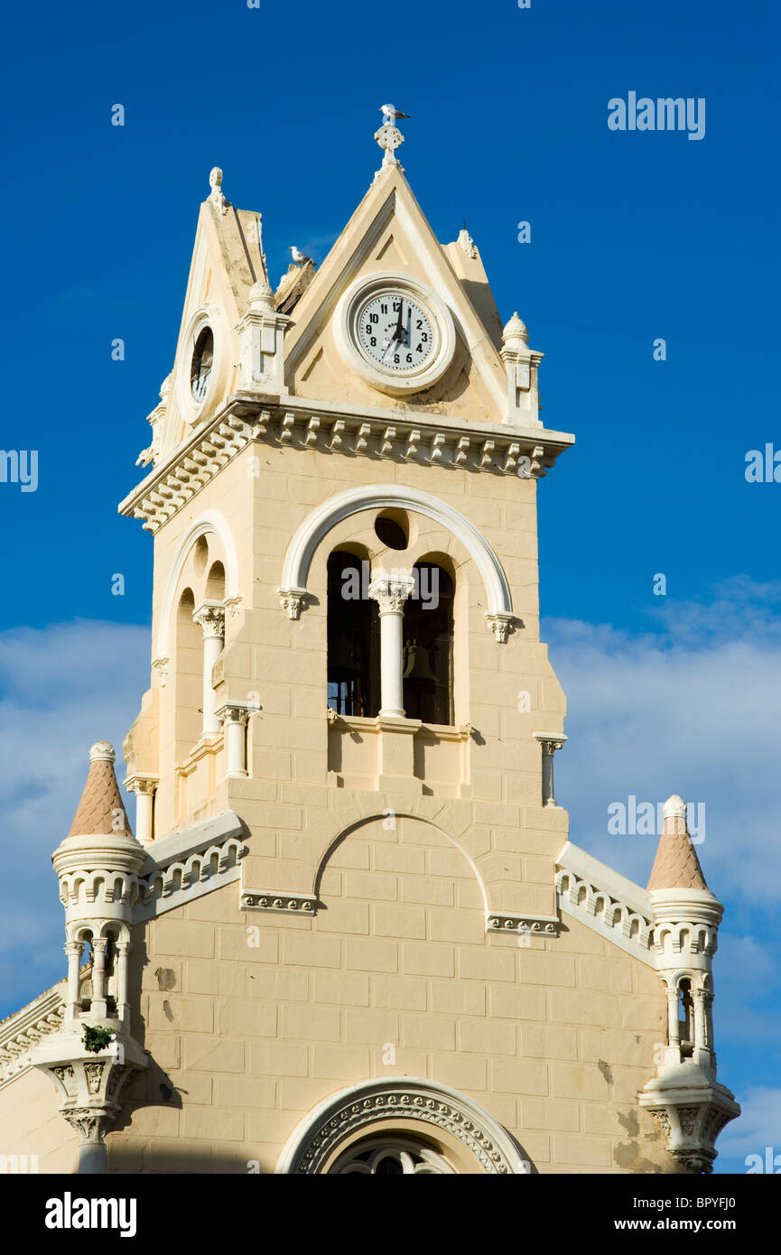 Modernistischen Stil Kirche von Sagrado Corazon bei Menendez Pelayo Quadrat. Melilla.Spain. Stockfoto