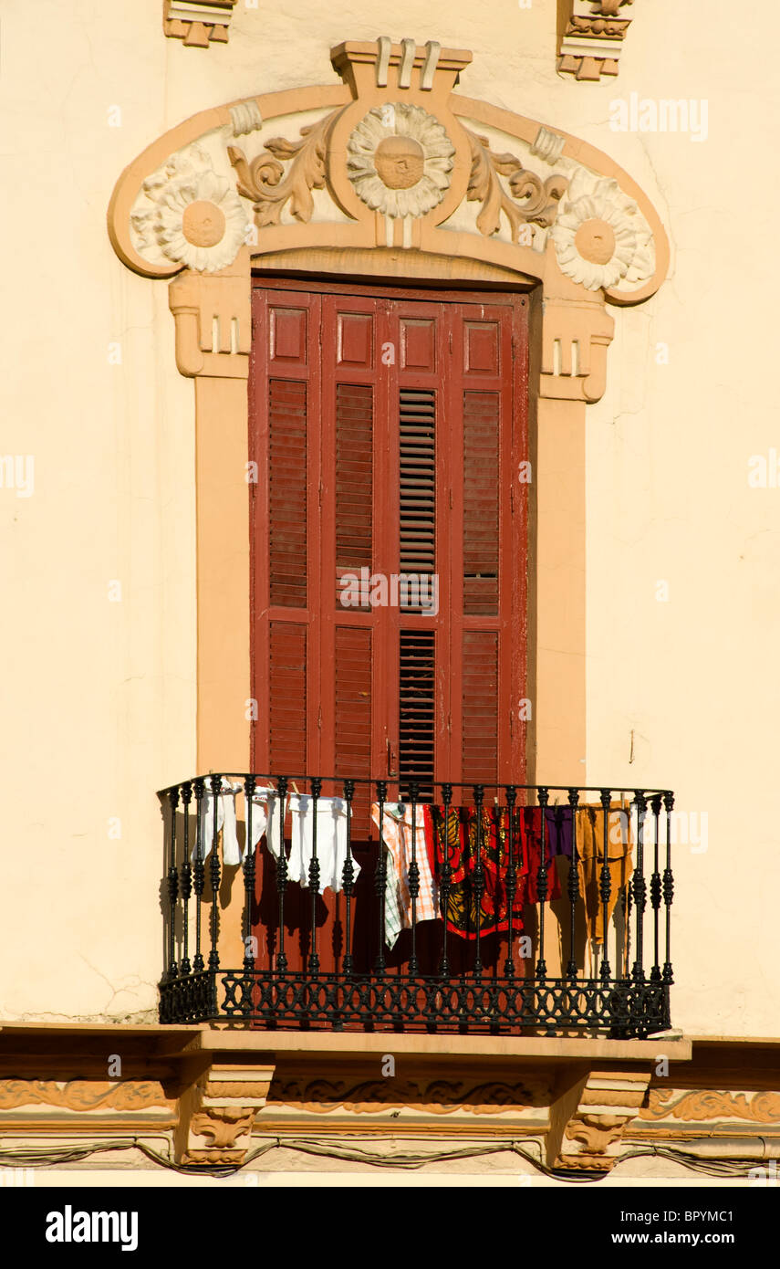 Art Nouveau-Stil Gebäude in der Avenida del Rey Juan Carlos ich. Melilla.Spain. Stockfoto