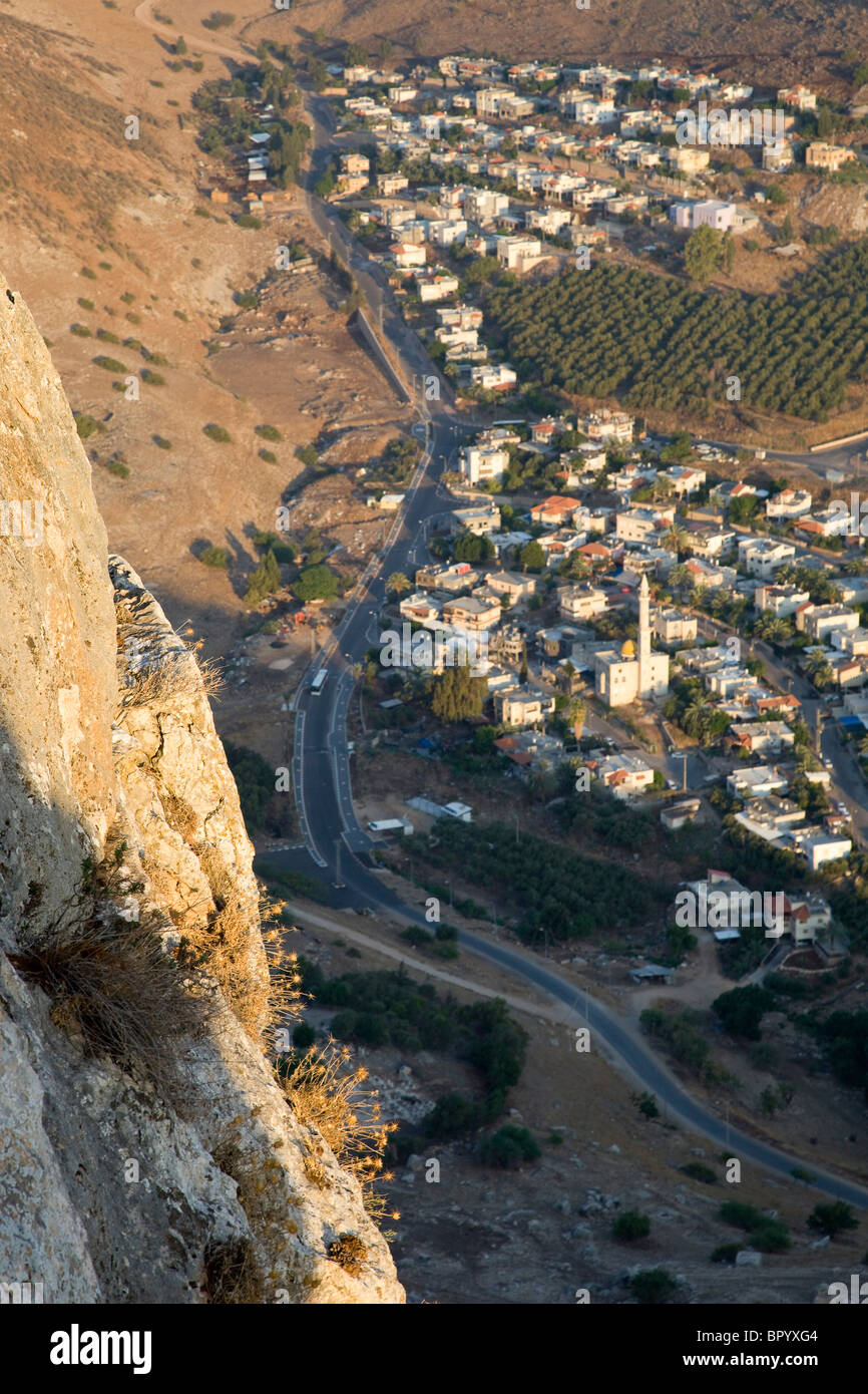 Foto der Arbel Klippe bei Sonnenaufgang Stockfoto