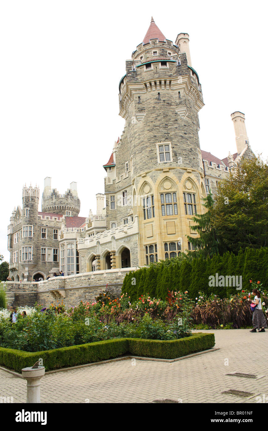 Casa Loma Schloss außen außen Architektur Stockfoto