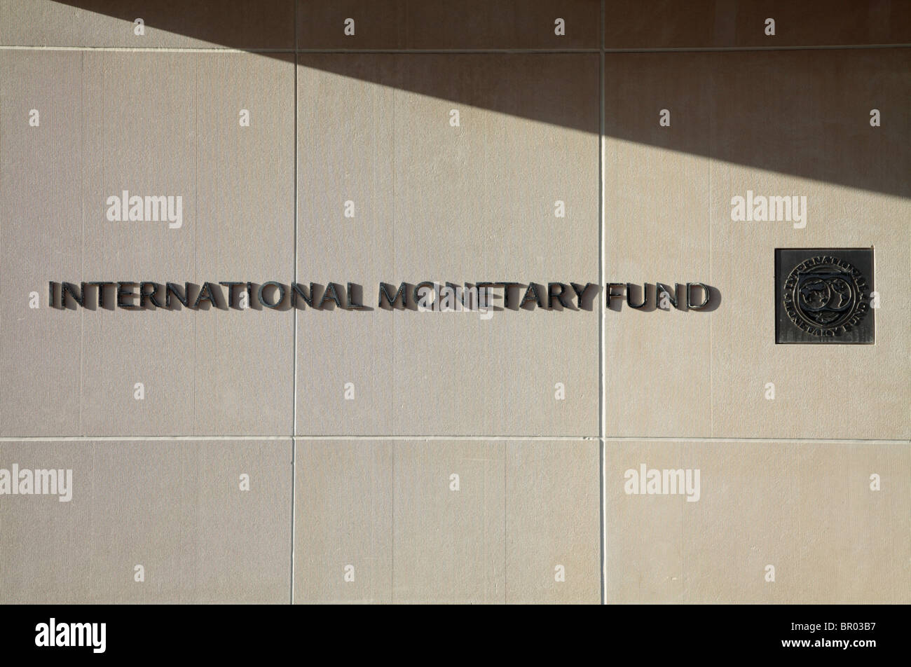 Der IWF, Pennsylvania Avenue, Washington, Vereinigte Staaten von Amerika Stockfoto