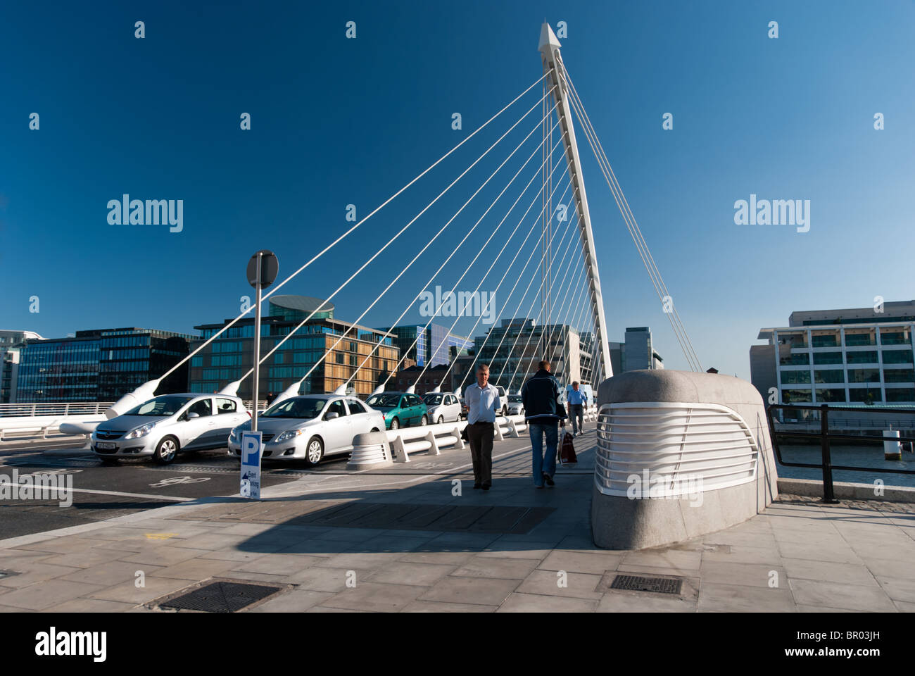 Samuel Beckett Bridge, Dublin Stockfoto