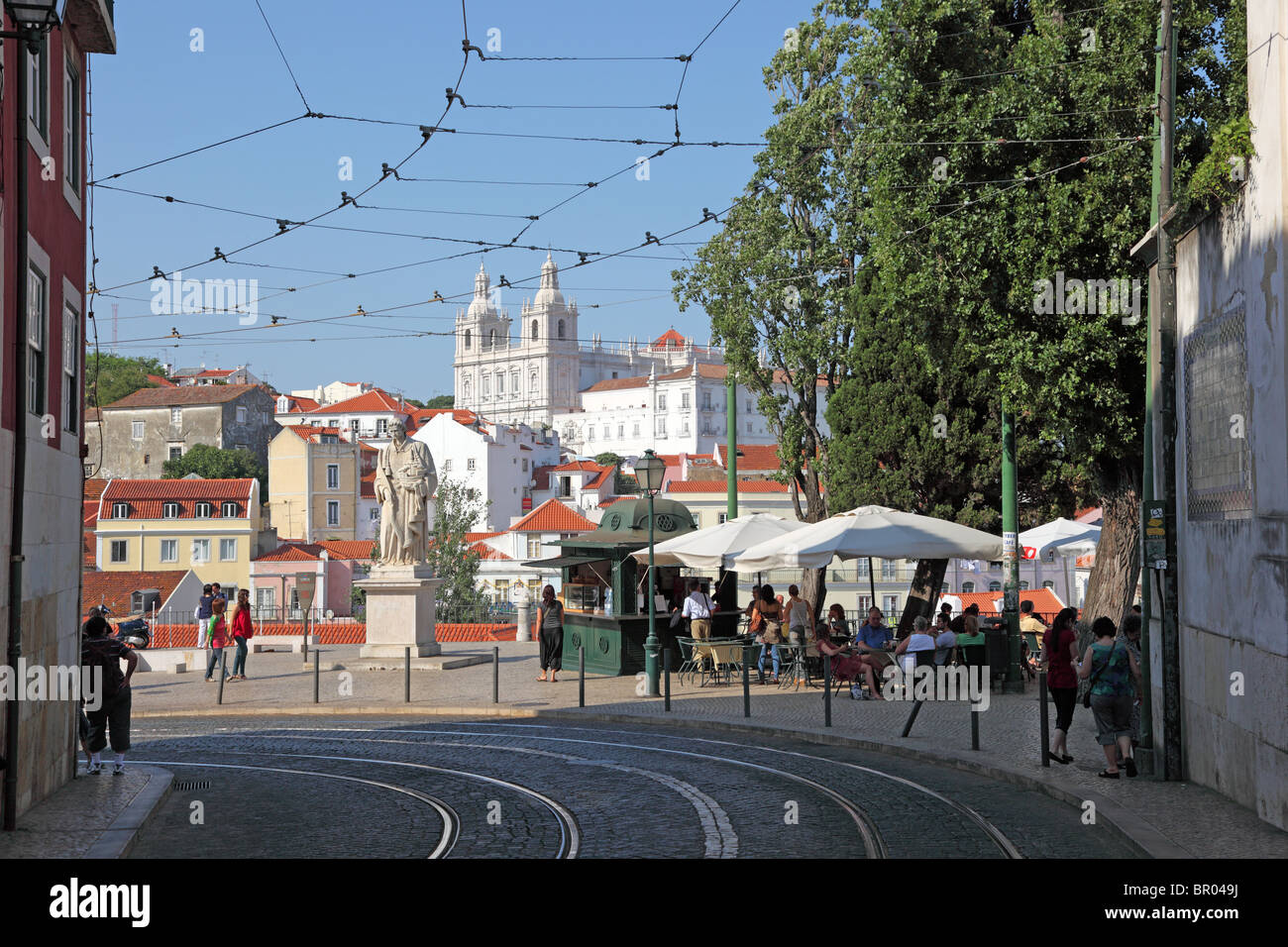 Alfama - Altstadt von Lissabon, Portugal Stockfoto