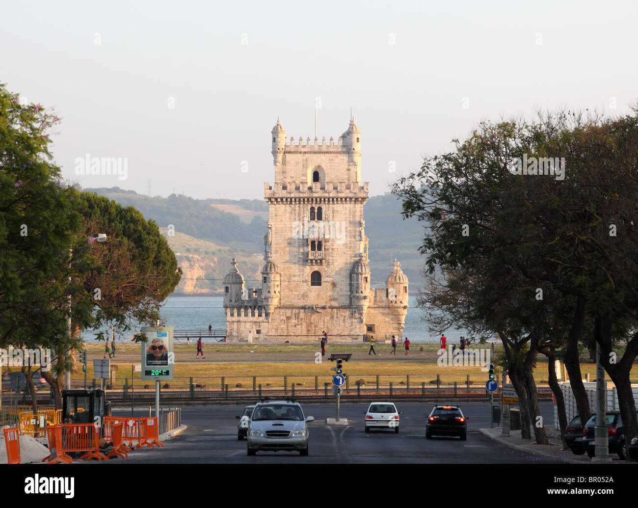 Turm von Belem (Torre de Belem) in Lissabon, Portugal. Stockfoto