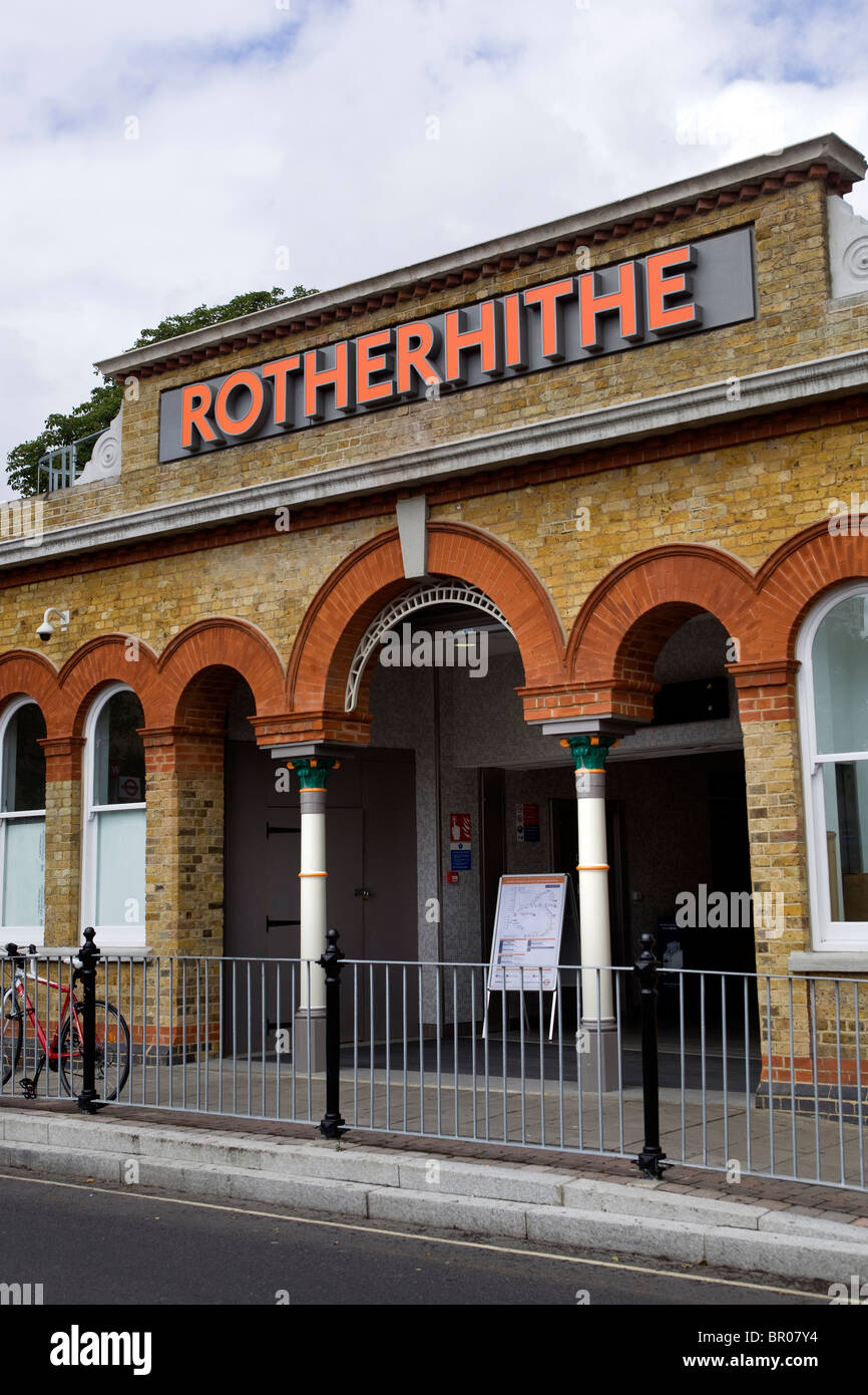 Rotherhithe U-Bahn Station London UK Stockfoto