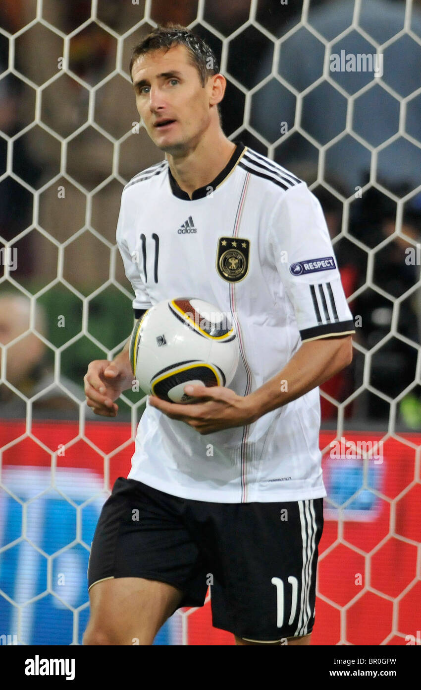 Lukas PODOLSKI, deutsche Fußball-Nationalmannschaft während der EURO 2012-Qualifikationsspiel gegen Aserbaidschan Stockfoto