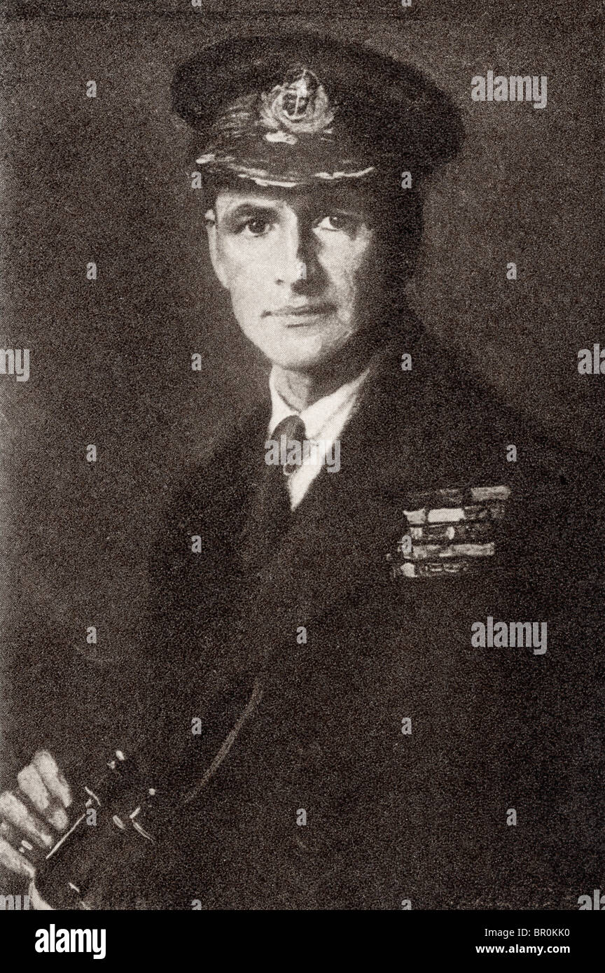 Admiral Edward Ratcliffe Garth Russell Evans, 1. Baron Mountevans, 1881 bis 1957 aka Teddy Evans. British Naval Officer und Antarktis. Stockfoto