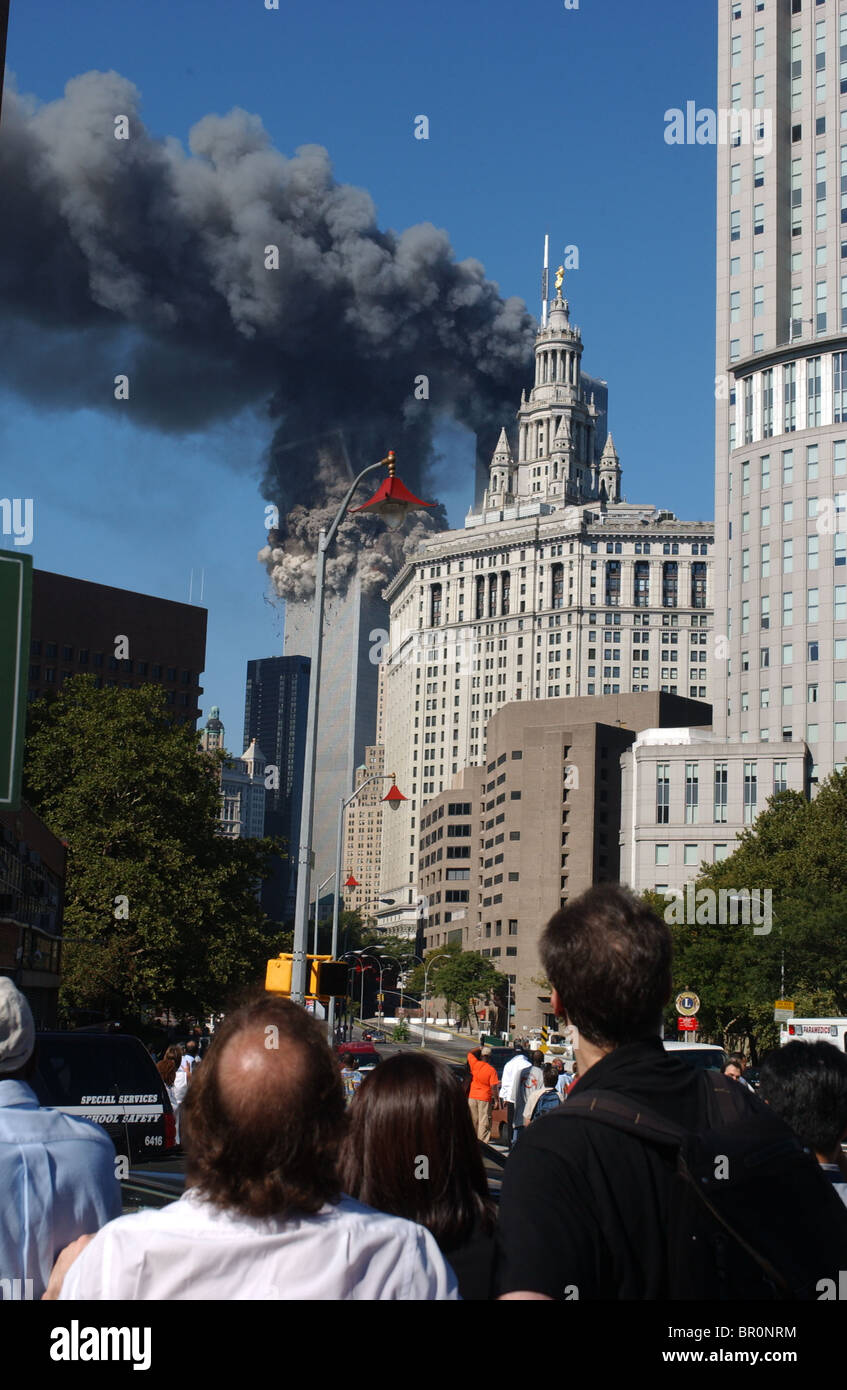 World trade center collapse Fotos und Bildmaterial in hoher Auflösung