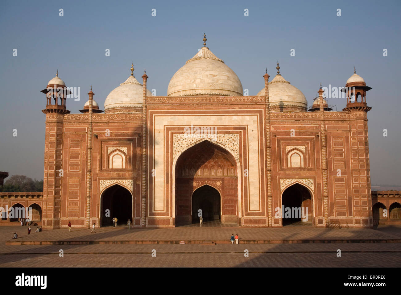 Taj Mahal Nebengebäude, Agra, Uttar Pradesh, Indien Stockfoto