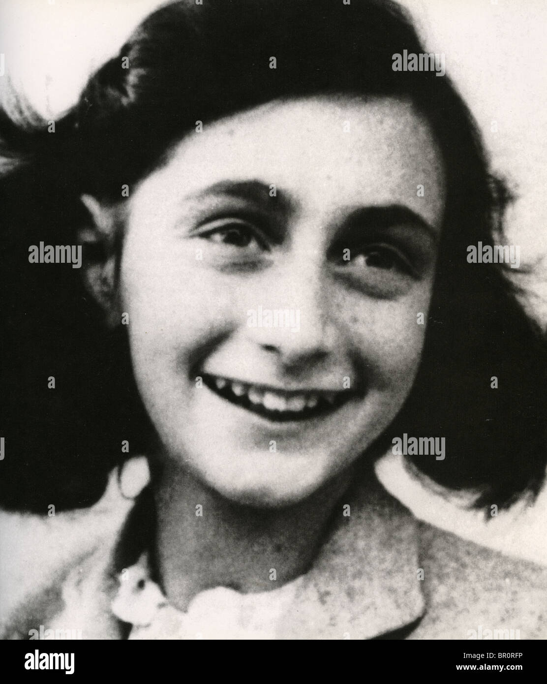 ANNE FRANK (1929-1945)-niederländische jüdischen Holocaust-Opfer Stockfoto