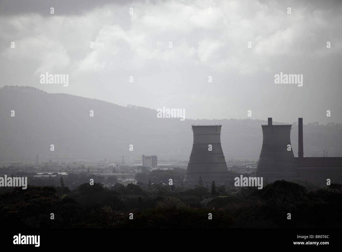 Athlone, Kühltürme, Kapstadt Stockfoto