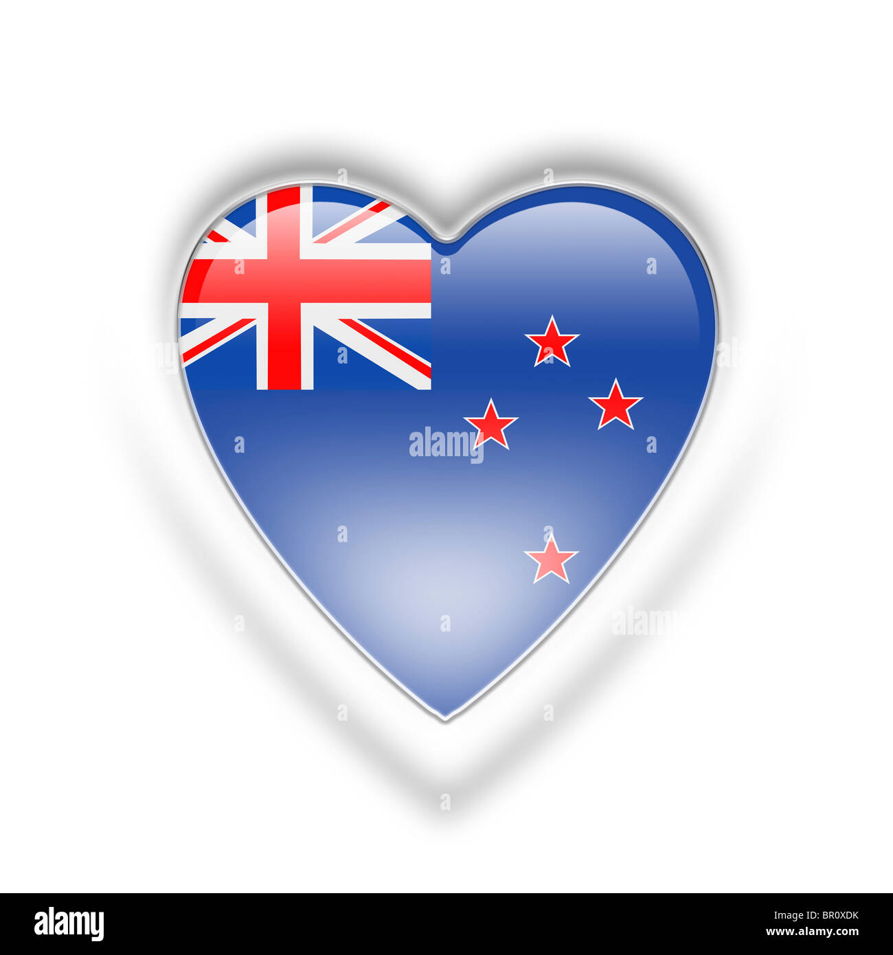 Neuseeland Fahne Stockfoto