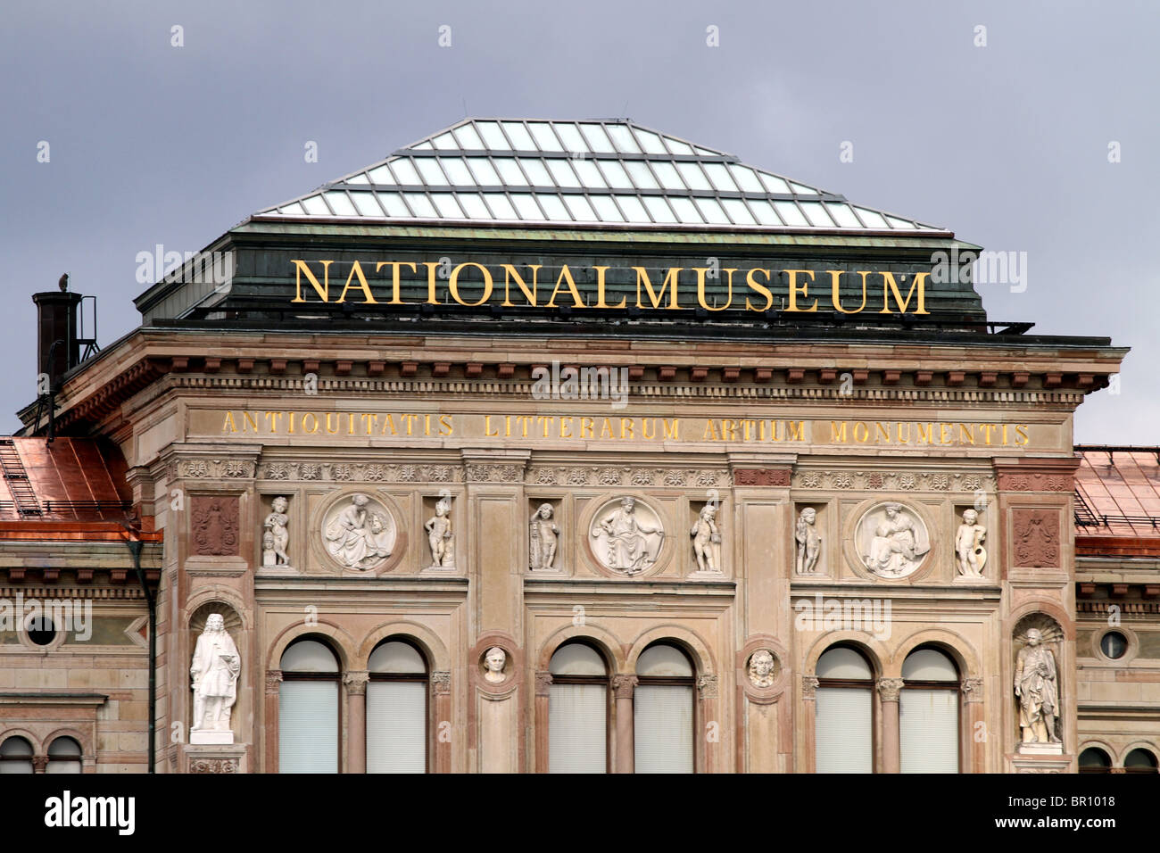 Das Nationalmuseum in Stockholm, Schweden Stockfoto