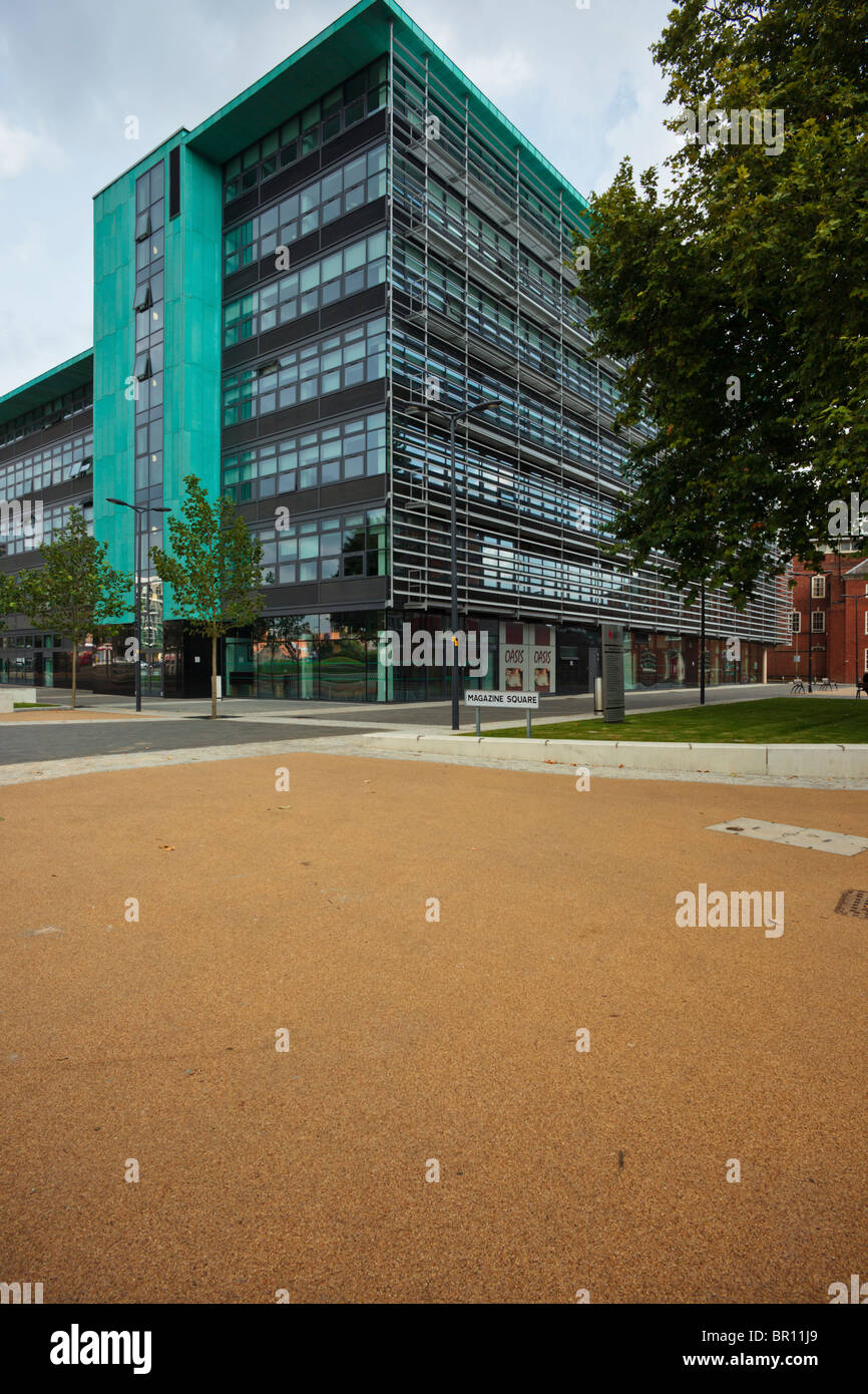 Geschäft & Rechtsfakultät, Hugh Aston Gebäude, De Montfort University Leicester Stockfoto