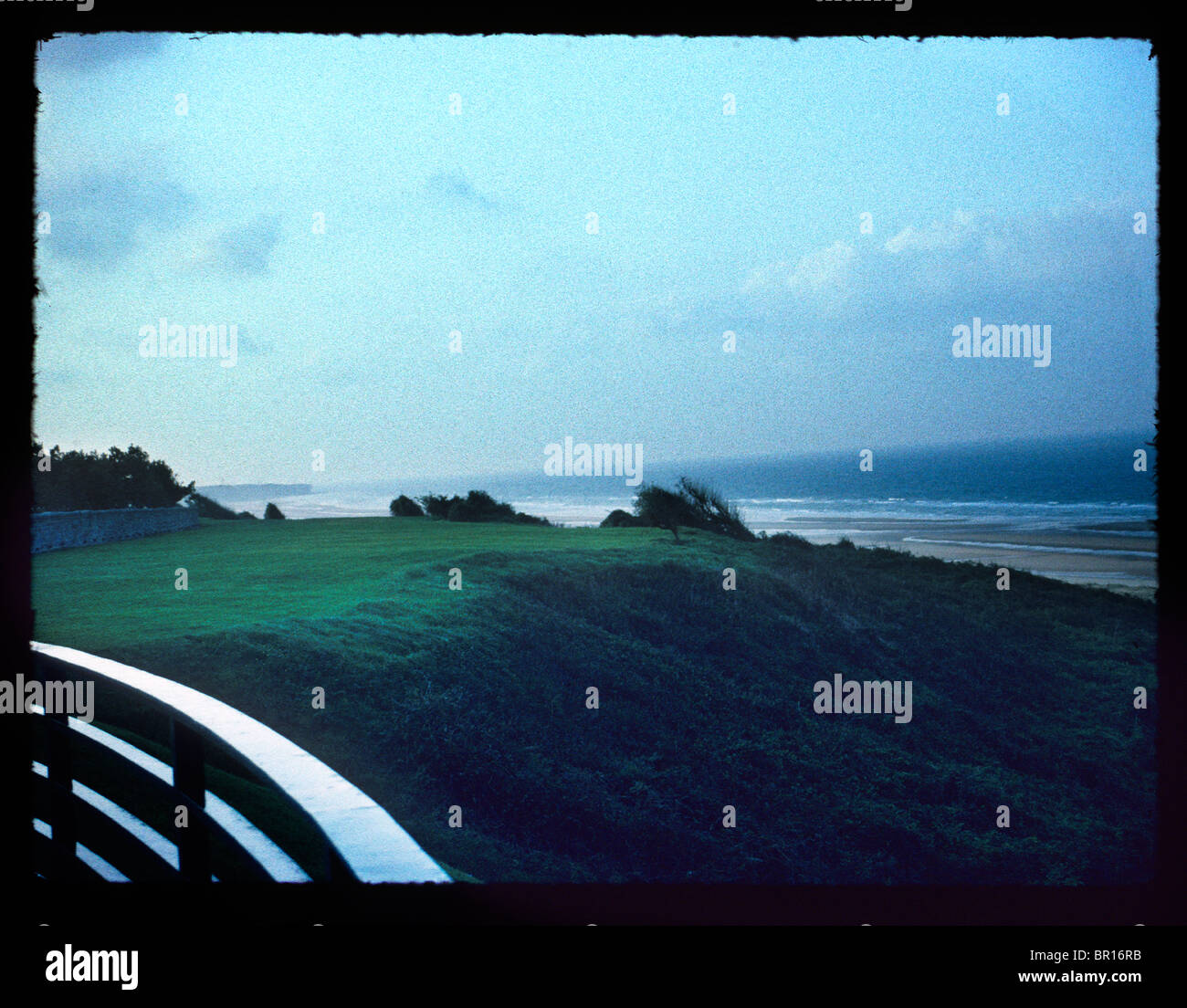 Blick auf das Meer. Stockfoto