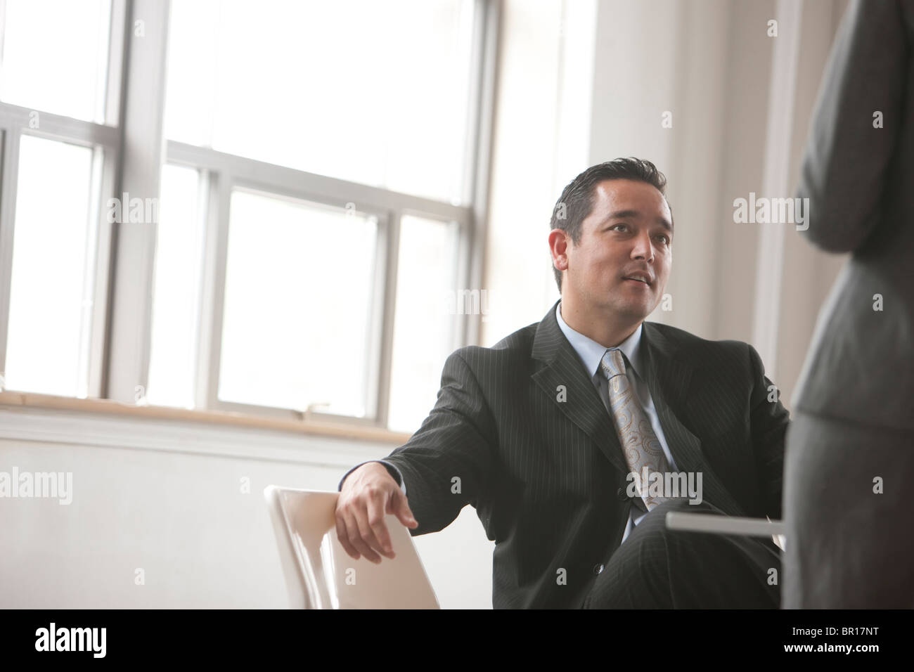 Business-Leute treffen Stockfoto