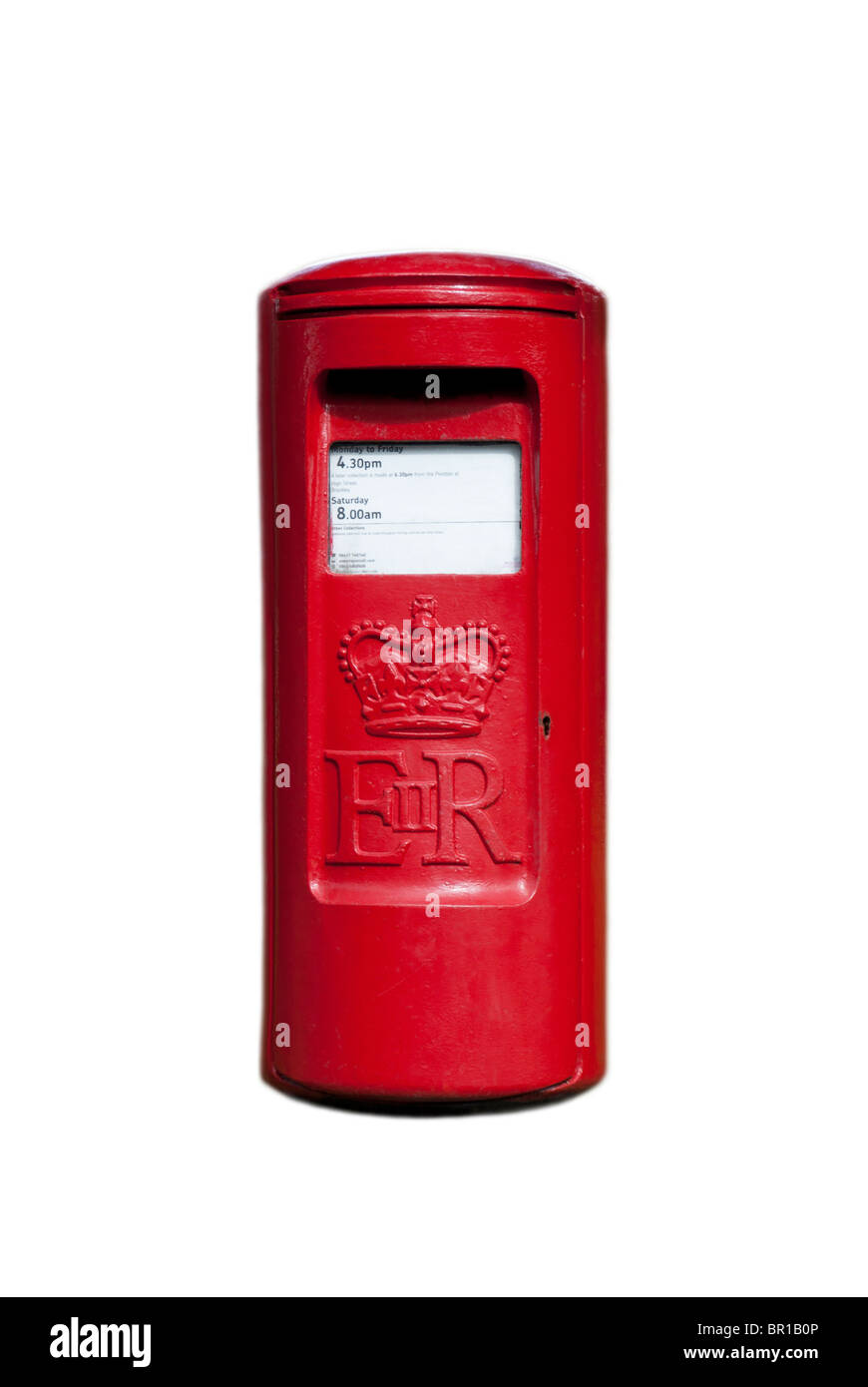 Roten Briefkasten Stockfoto