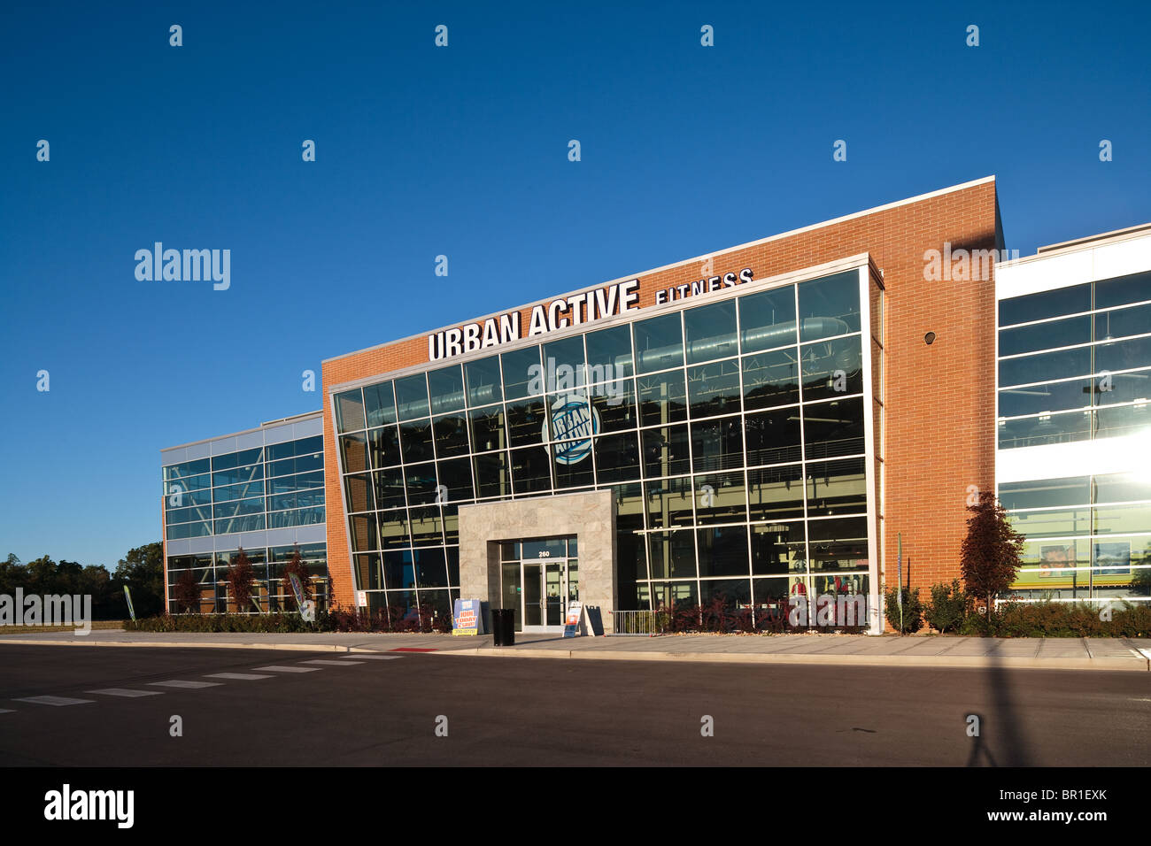 Urban Active Fitness befindet sich im Graceland Shopping Center in Columbus Ohio Stockfoto