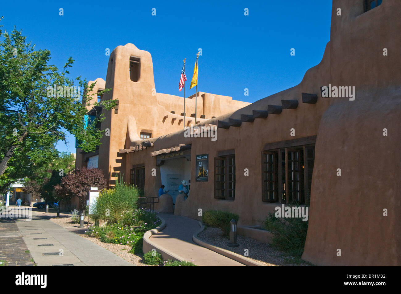 New-Mexico Museum der Kunst Santa Fe Stockfoto