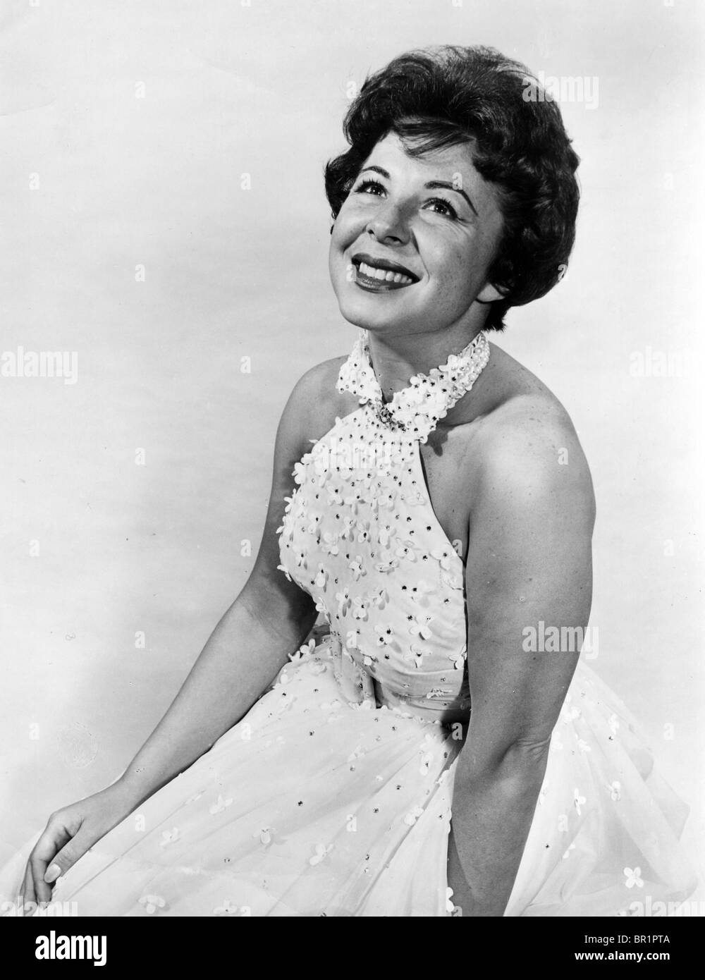 Amerikanischer Unterhaltungsmusik Sängerin EYDIE GORME (1928-2013) Stockfoto