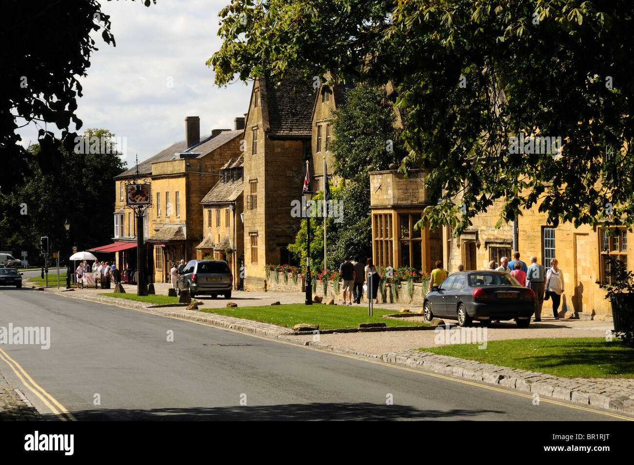 Die Lygon Arms Hotel Broadway Cotswolds Stockfoto