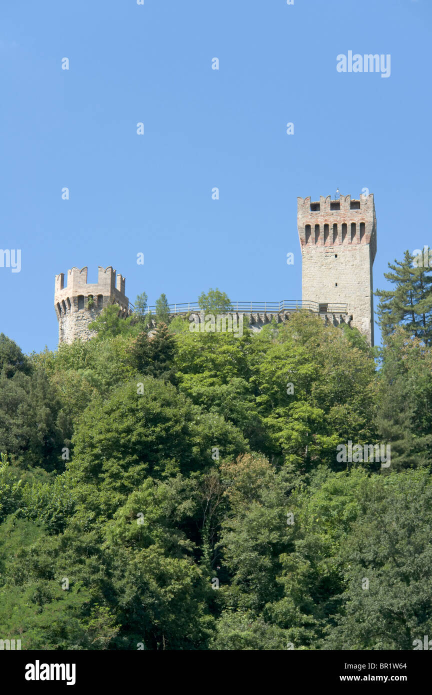 Rocca di Arquata del Tronto, Italien Stockfoto