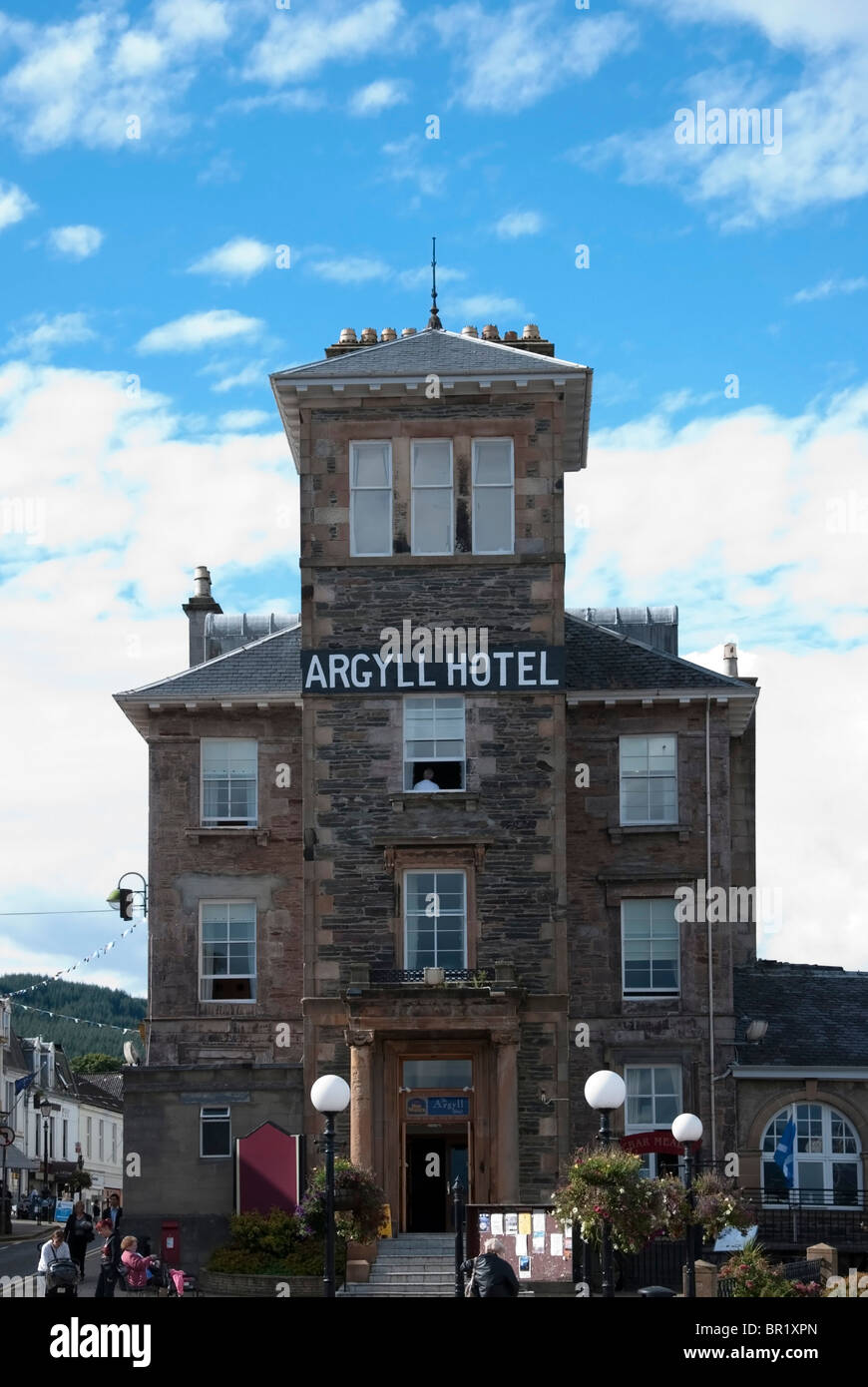 Das Best Western 3 Sterne Argyll Hotel & Restaurant Argyll Street Dunoon Argyll & Bute westlichen Schottland UK-Vereinigtes Königreich Stockfoto