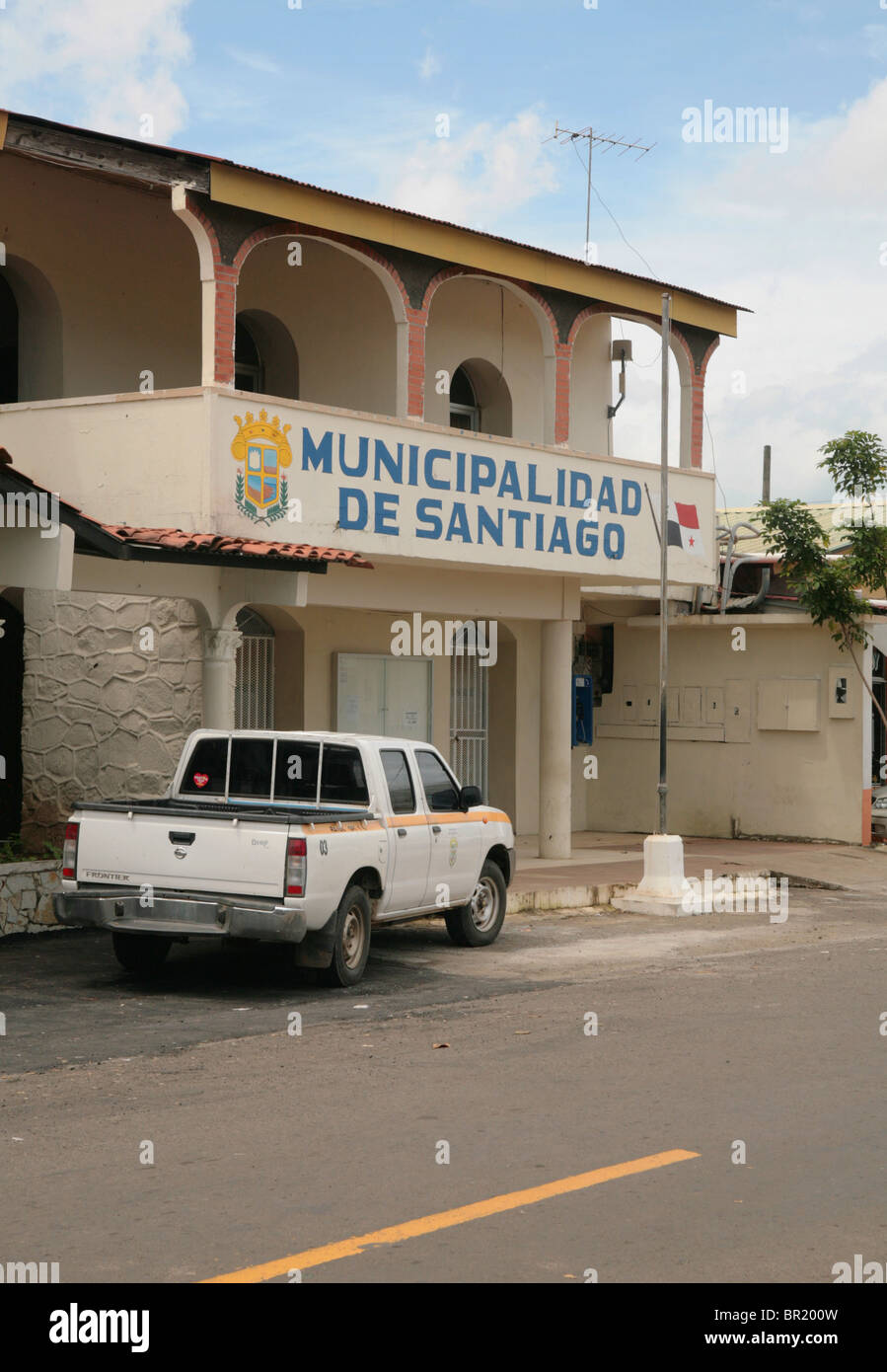 Santiago de Veraguas, Panama.  Gemeindehaus. Stockfoto