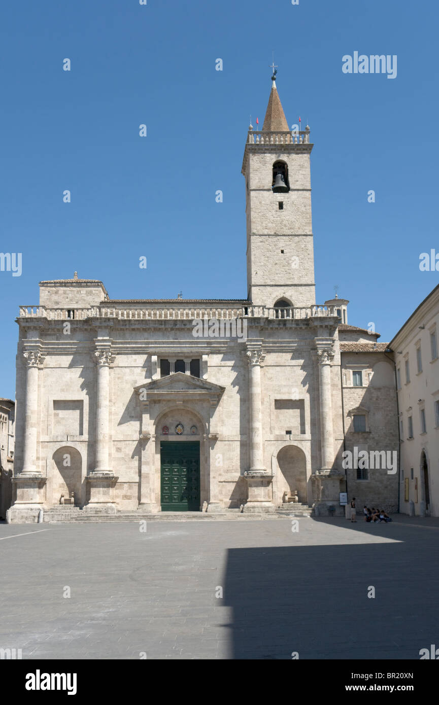 Cattedrale di Sant'Emidio, Ascoli Piceno, Italien Stockfoto