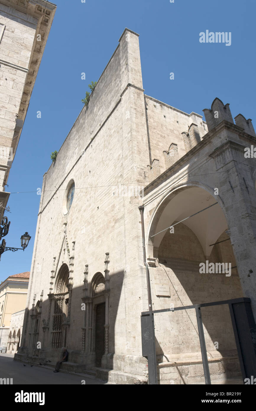 Kirche San Francesco, Ascoli Piceno, Italien Stockfoto