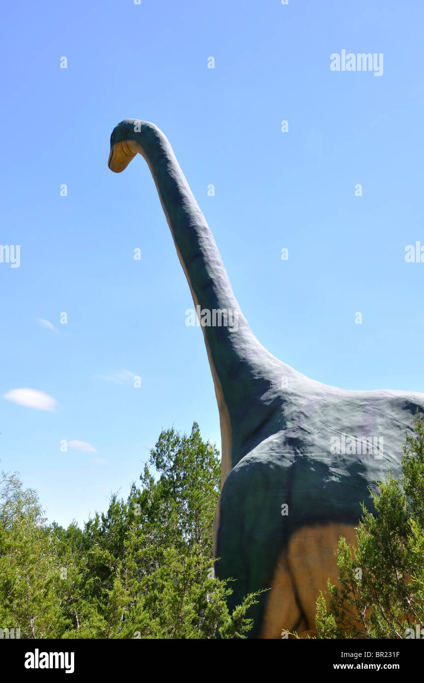 Brachiosaurus, Dinosaur World, Glen Rose, Texas, USA Stockfoto