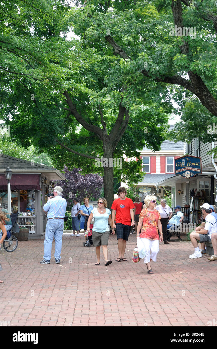 Küche Wasserkocher Village - Shopping-Urlaubsanlagen auf Geschlechtsverkehr, Amish Country, Pennsylvania, USA Stockfoto