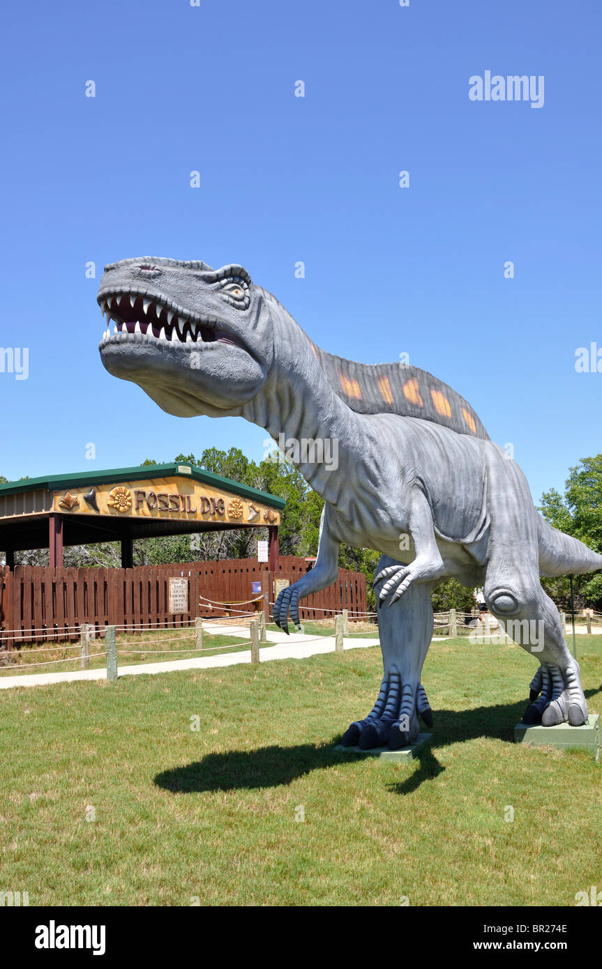 Dinosaur World, Glen Rose, Texas, USA Stockfoto