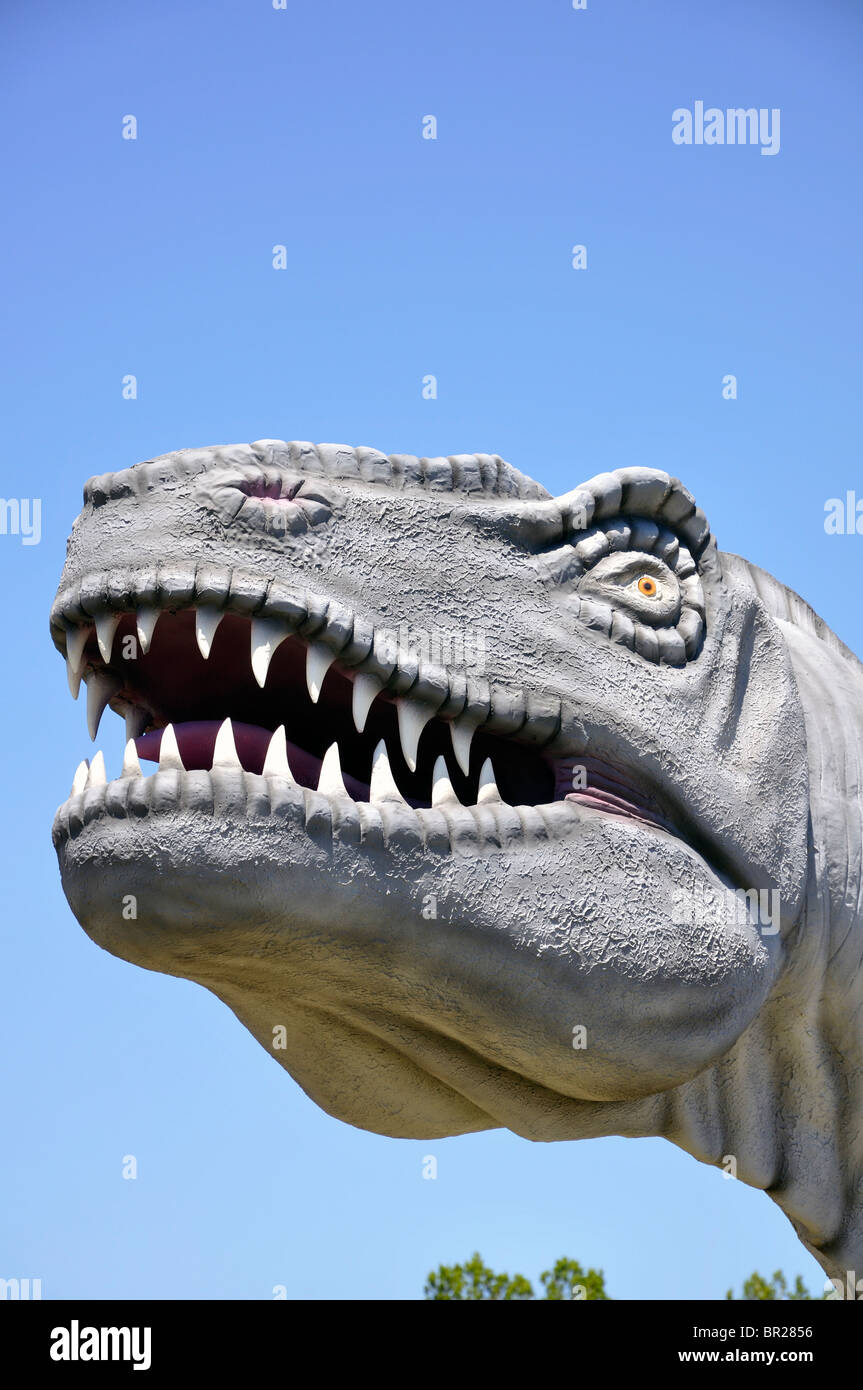 Acrocanthosaurus, Dinosaur World, Glen Rose, Texas, USA Stockfoto
