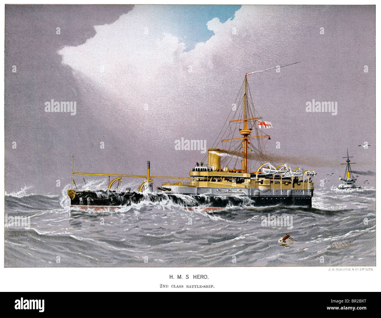 HMS Hero war der zweite und letzte Klasse Schlachtschiff der Eroberer