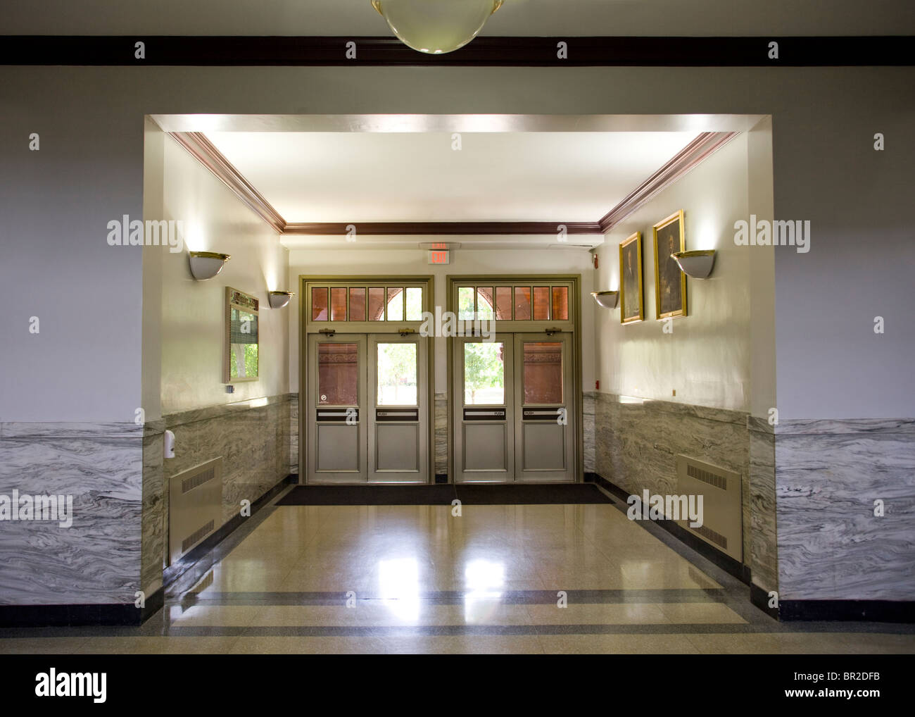 Gebäude Foyer - USA Stockfoto