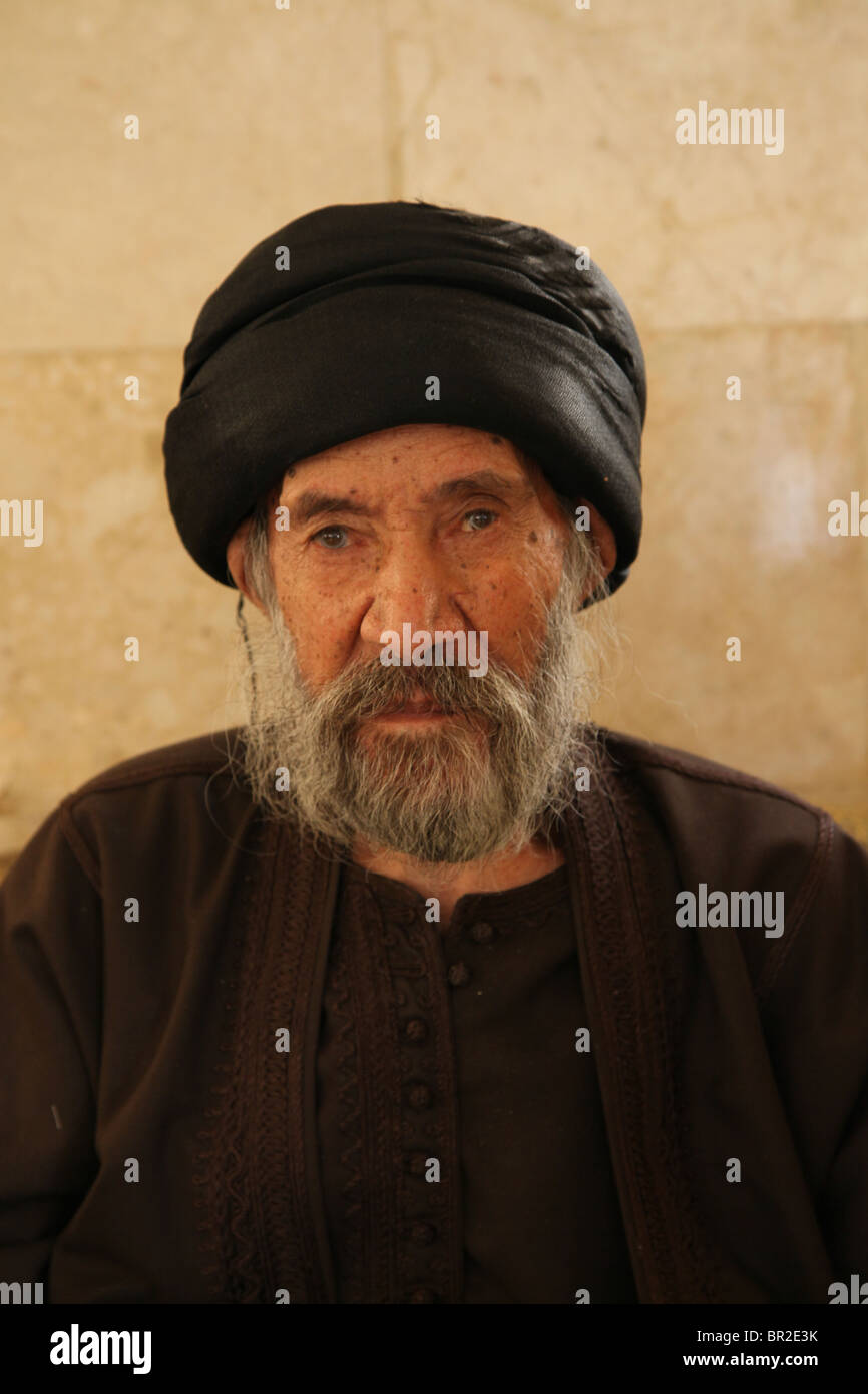 Ein yeziden geistiger Führer in der Stadt Lalish im Norden des Irak