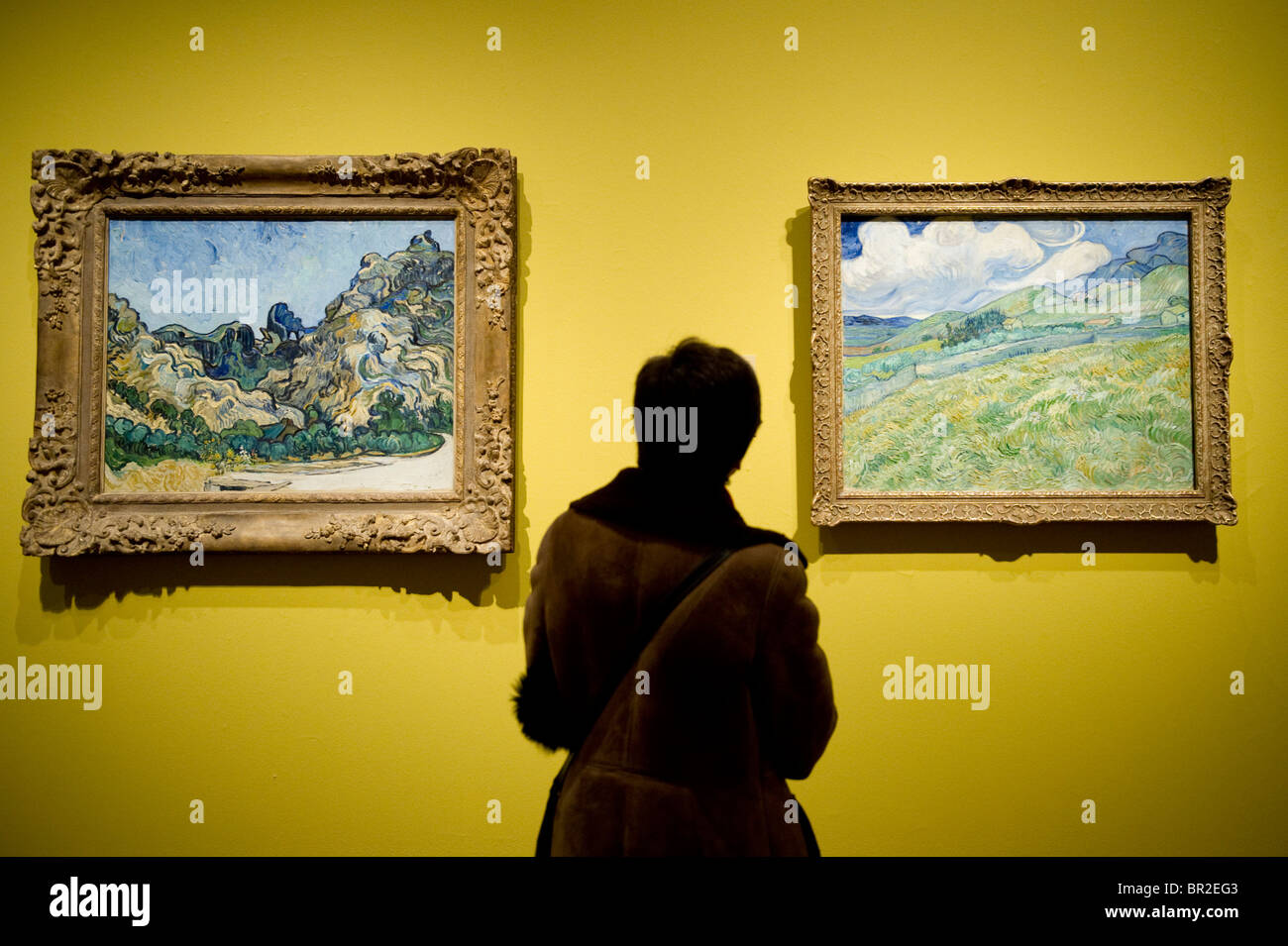 "Der echte Van Gogh; Der Künstler und seine Briefe Ausstellung in der Royal Academy of Arts, London, 19. Januar. Stockfoto