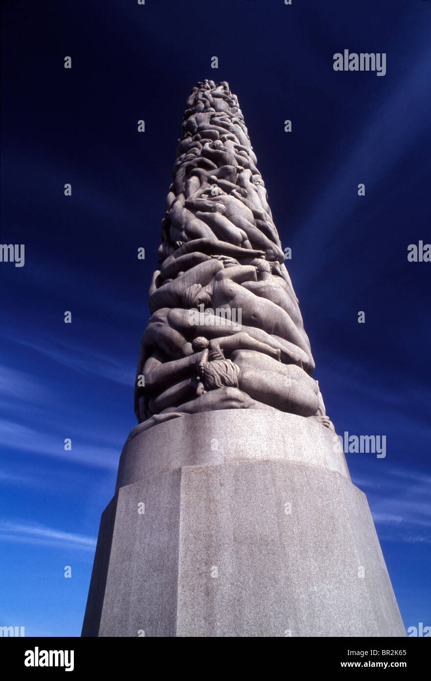 Vigelandspark in Oslo, Norwegen Stockfoto