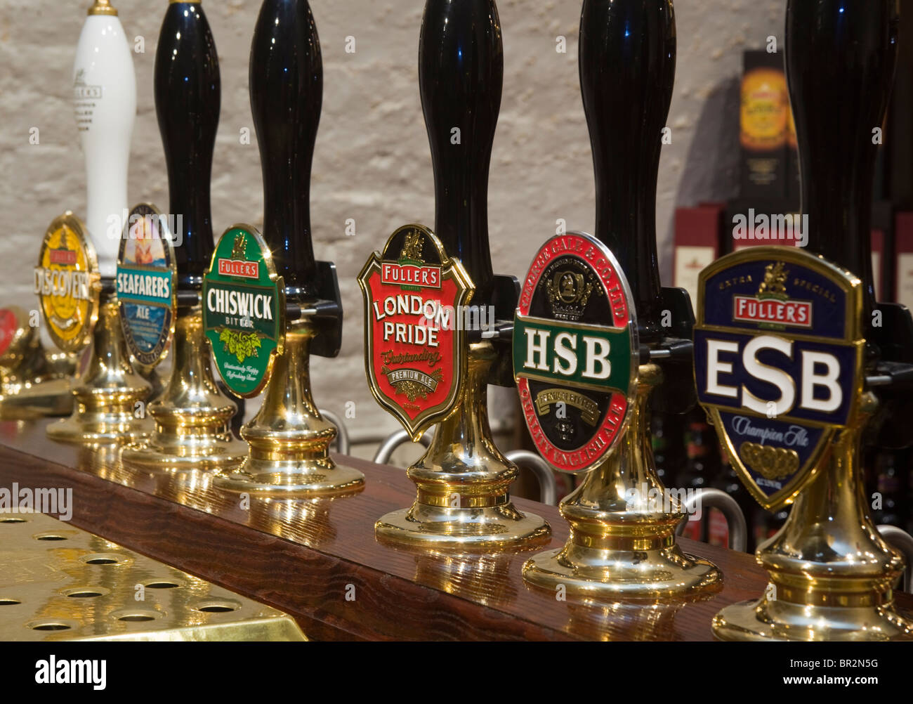 Fullers Griffin Brewery Chiswick London Stockfoto