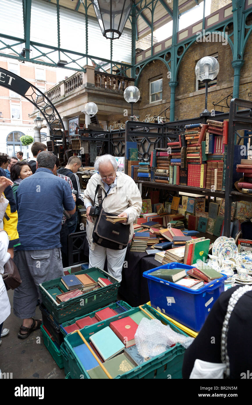 Apfelmarkt Covent Garden, London Stockfoto