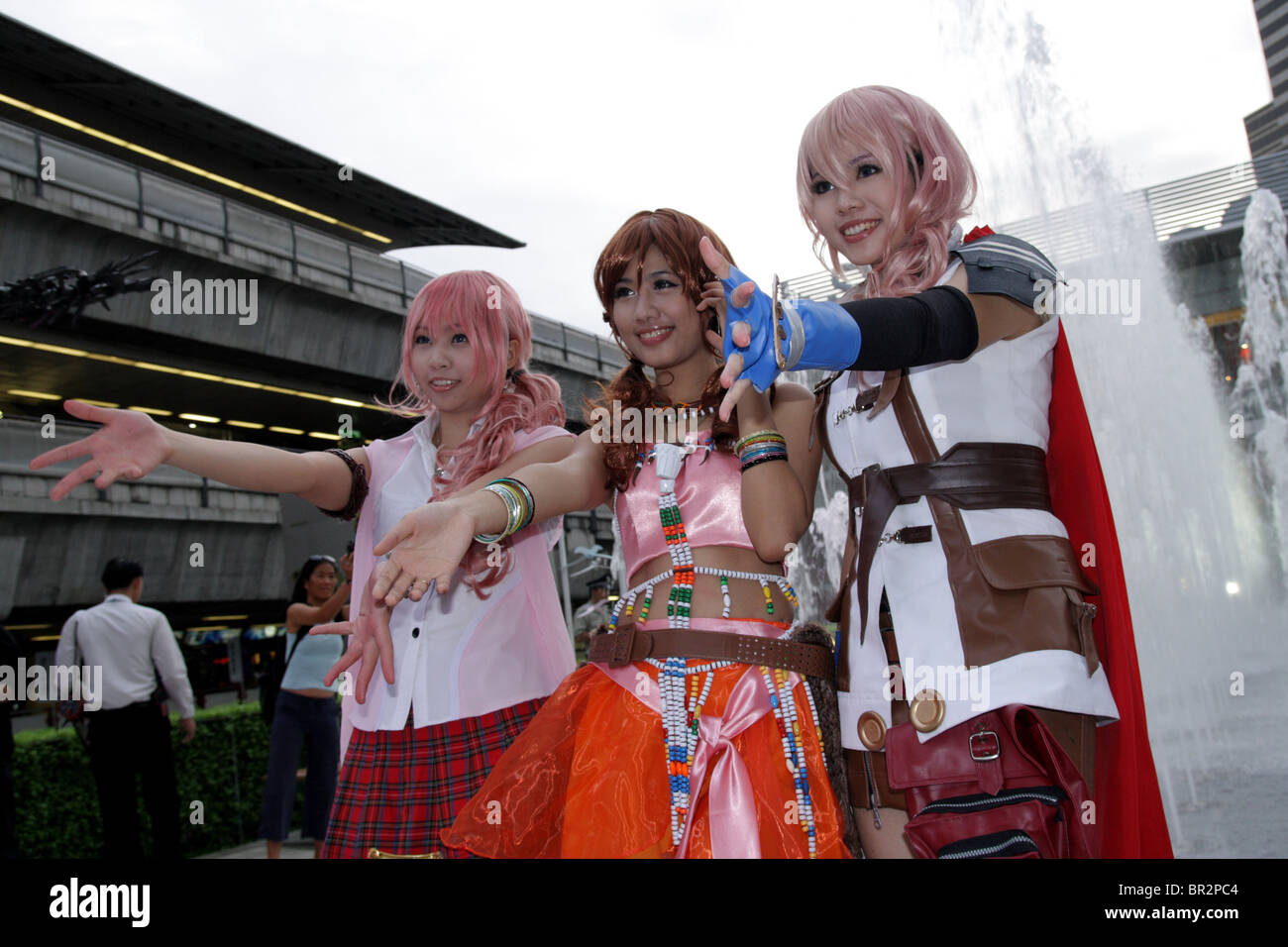 Japanische Cosplay Festival in Siam Paragon, Bangkok, Thailand Stockfoto