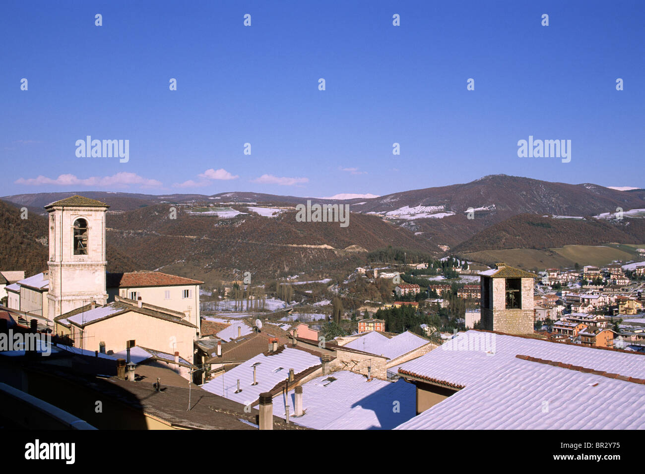 Cascia, Umbrien, Italien Stockfoto