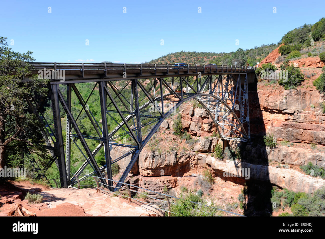 Midgley Brücke Highway 89A Sedona Arizona Stockfoto