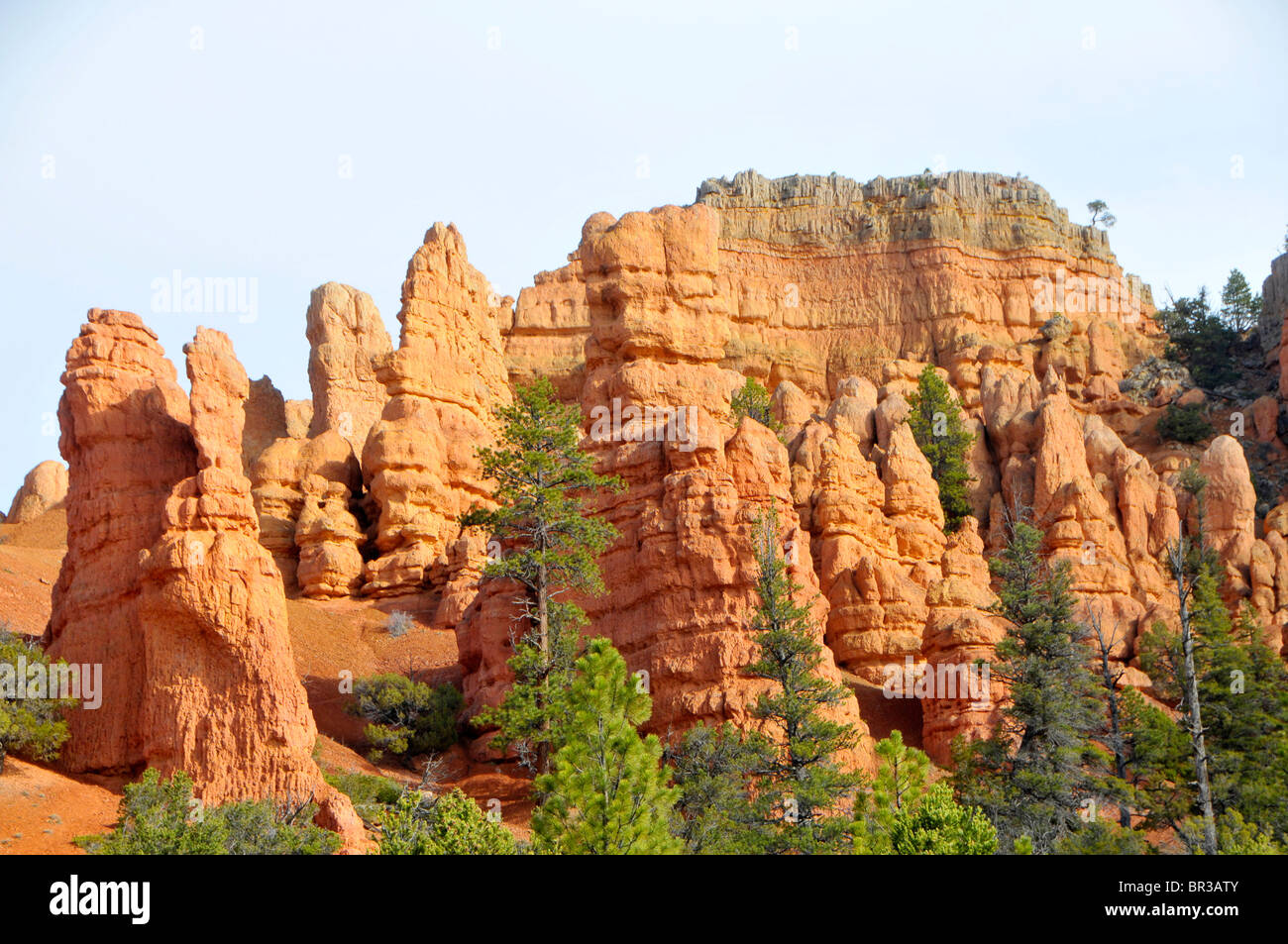 Scenic Byway 12 in der Nähe von Bryce Canyon National Park, Utah Stockfoto