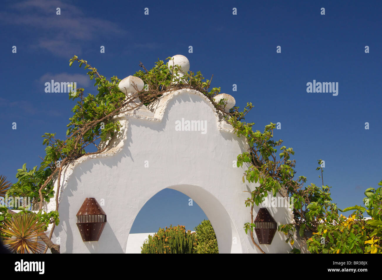 Stiftung César Manrique auf Lanzarote, Kanarische Inseln Stockfoto